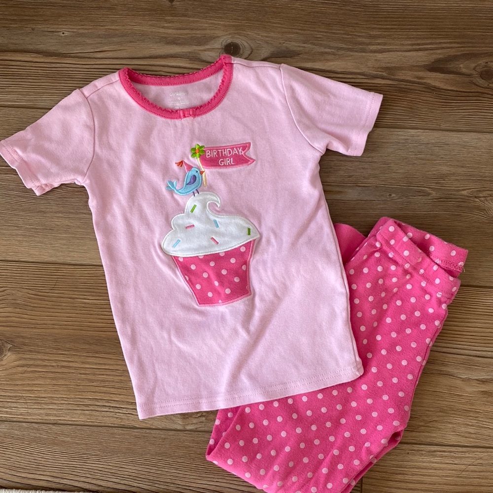 Girl’s birthday pajamas
